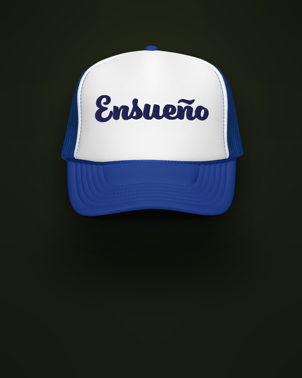 Ensue&ntilde;o hat — Royal